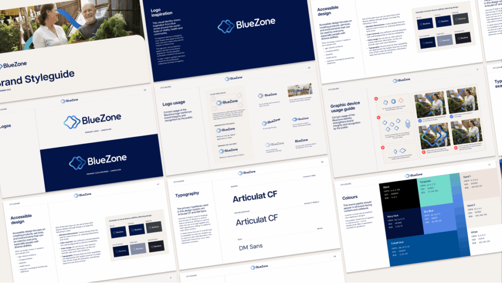 Bluezone design guidelines